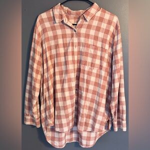 Universal thread pink flannel